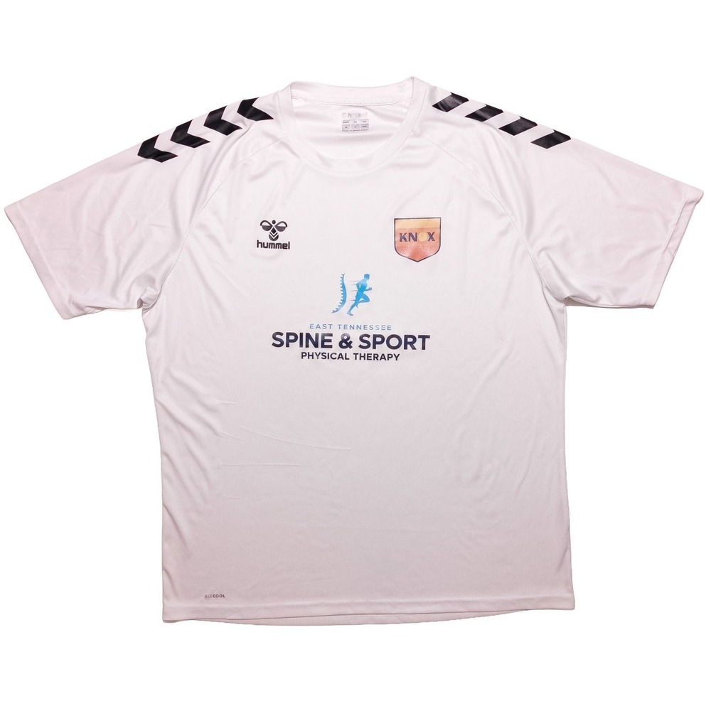 HUMMEL Knox One Knoxville SC Soccer Jersey USL White XL